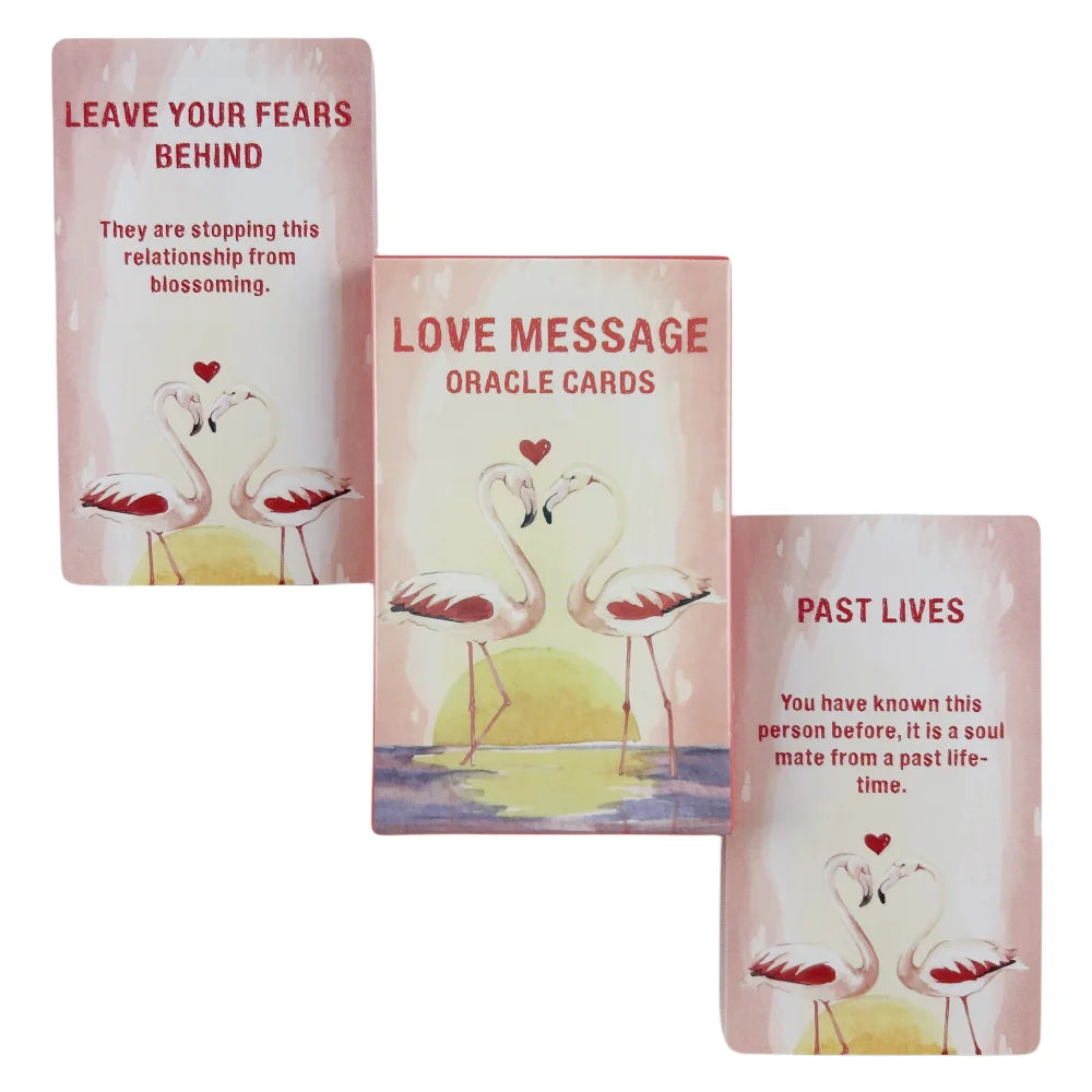 FREEME™ Love Message Oracle Cards - 54 Card Tarot Deck | Valentine's Day Gift