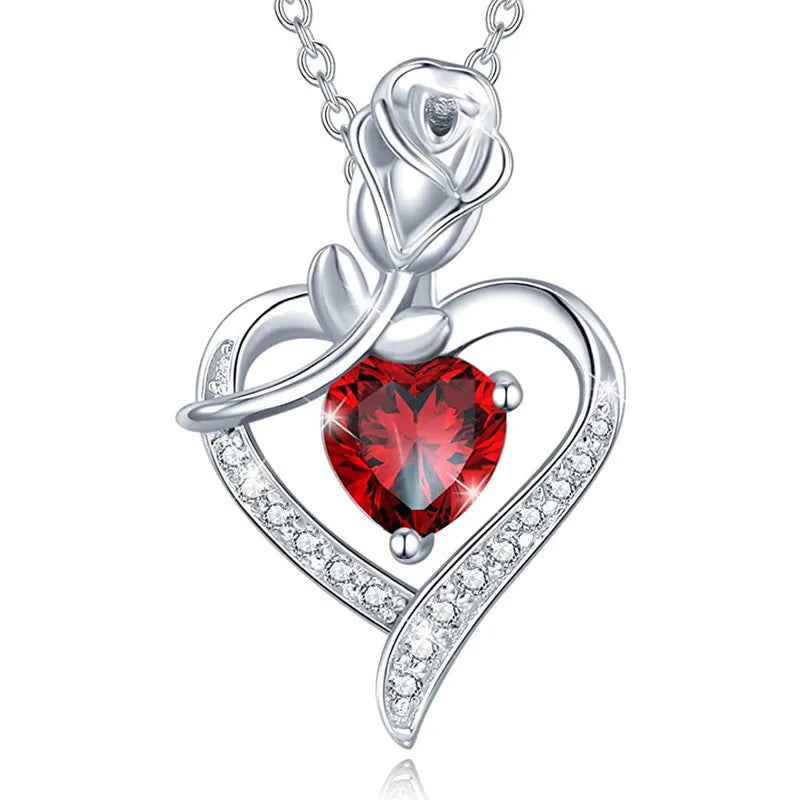 FREEME™ Elegant Heart Shaped Pendant Necklace - Hollow Design Gift for Women, Best Friends & Mother's Day