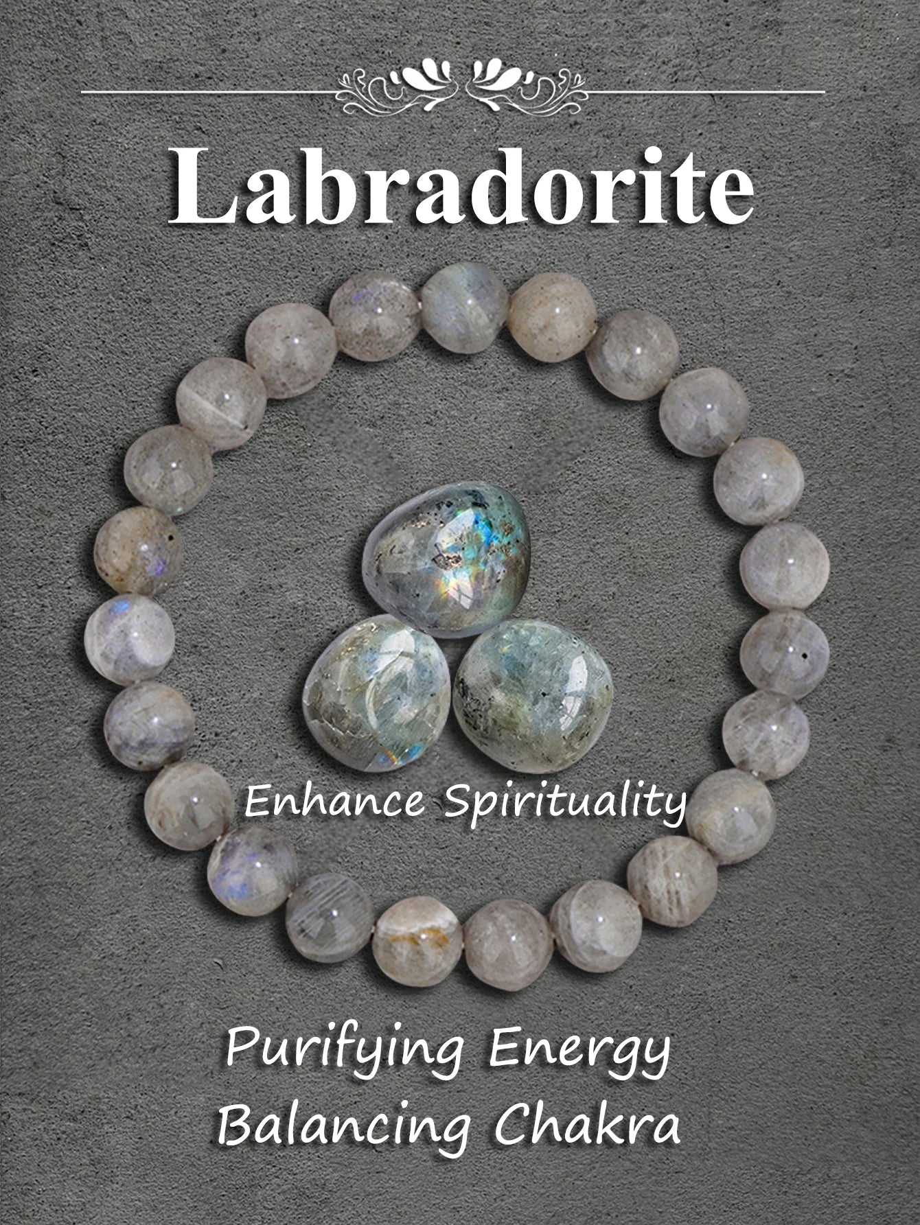 FREEME™ Natural Pyrite Stone Bead Bracelet - Wealth, Abundance & Protective Energy Jewelry