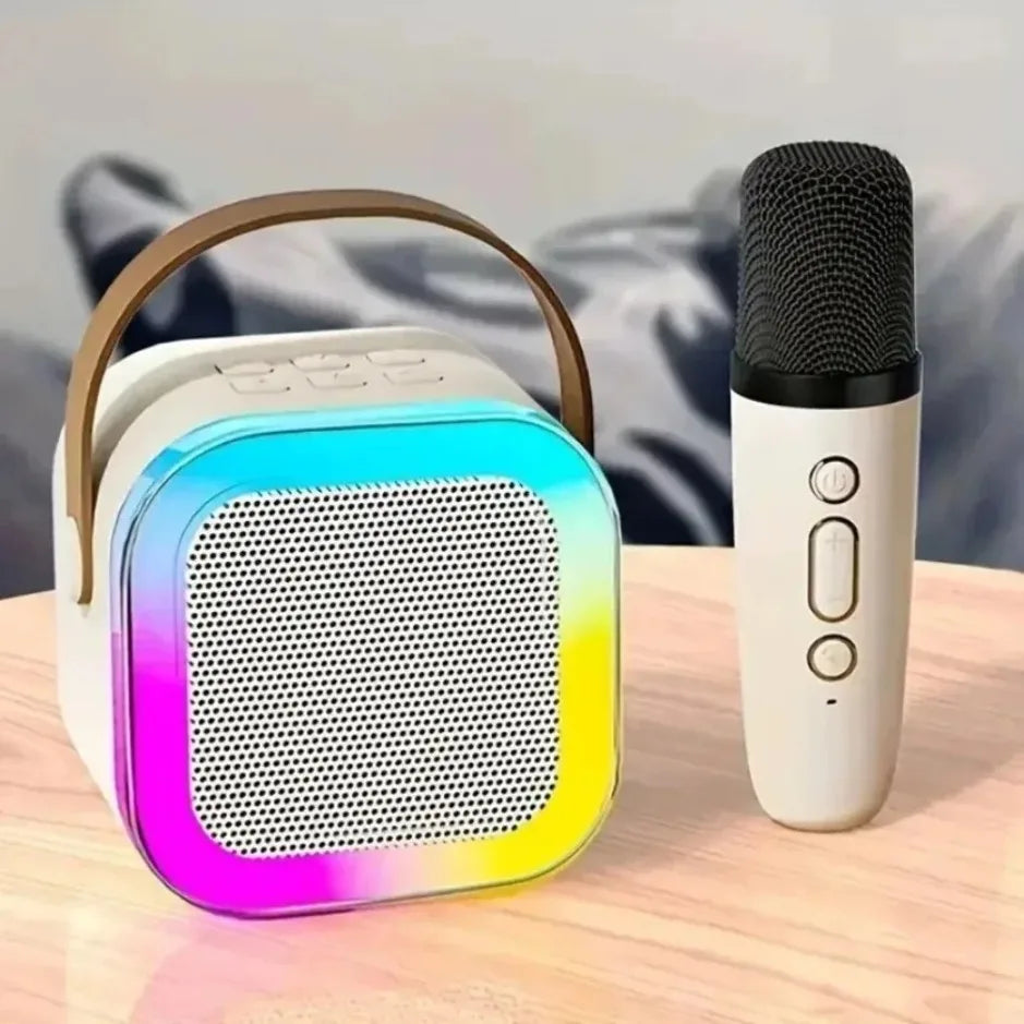 FREEME™ Portable Bluetooth 5.3 Karaoke Machine - PA Speaker System with 2 Wireless Microphones
