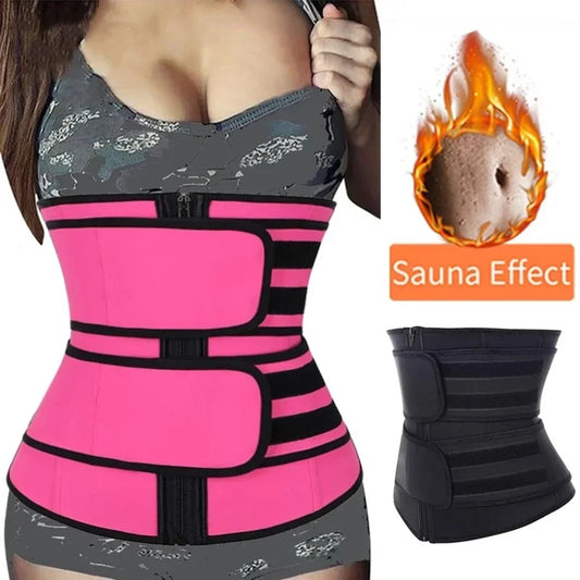 FREEME™ Waist Trainer Slimming Belt - Sweat Trimmer Cincher for Workouts & Body Shaping