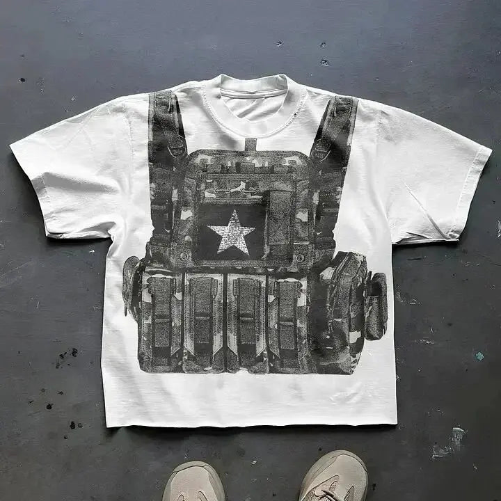 FREEME™ Gothic Graphic Tee - Y2K Harajuku Streetwear T-Shirt